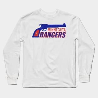 Defunct Minnesota Rangers Hockey Long Sleeve T-Shirt